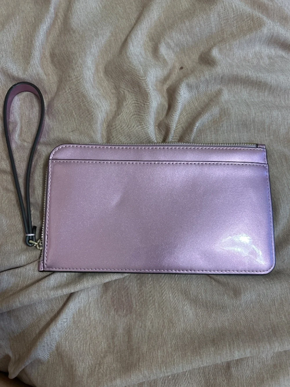 Kate Spade Lavender Metallic Wristlet